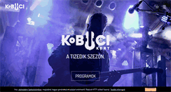 Desktop Screenshot of kobuci.hu
